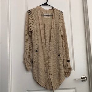 Anthropologie Cozy Neutral Sweater